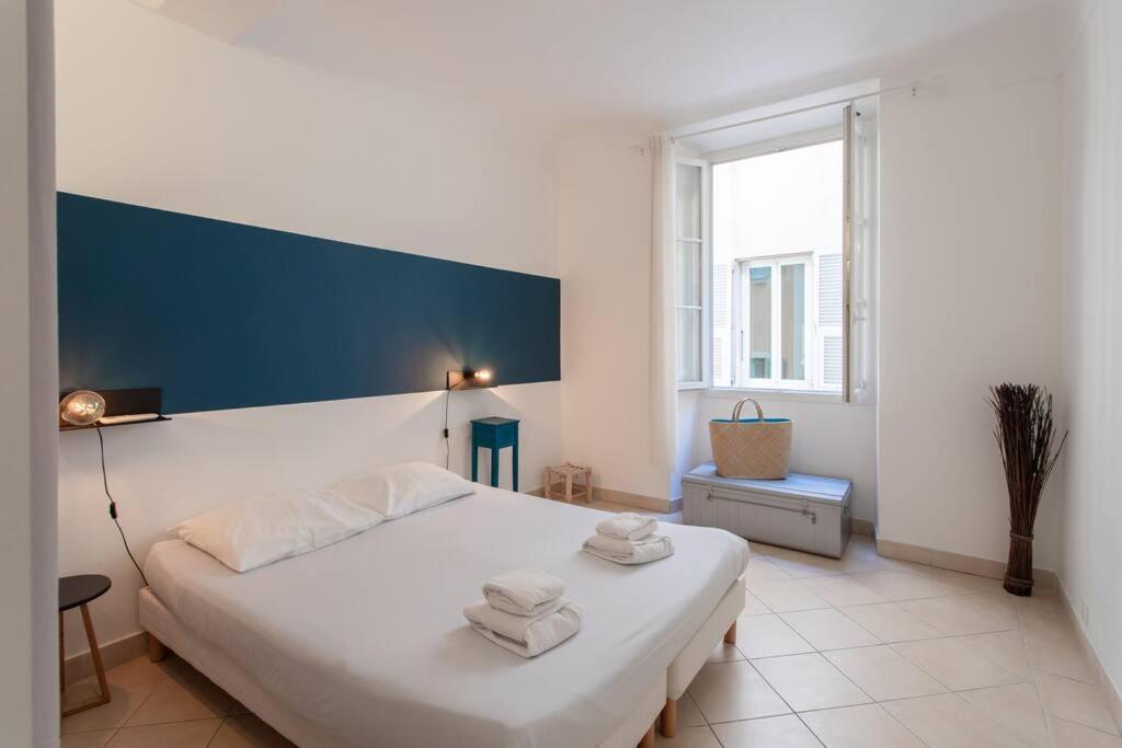 Apartamento L23 Rossetti Old Town 3 Min To The Sea/Ac & Wifi Niza Exterior foto
