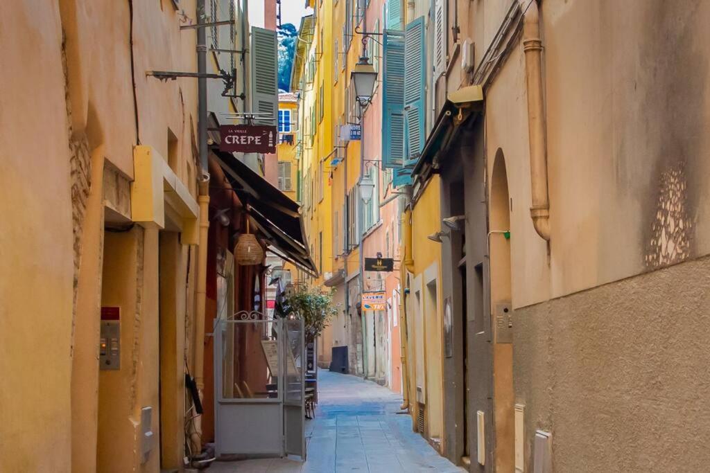 Apartamento L23 Rossetti Old Town 3 Min To The Sea/Ac & Wifi Niza Exterior foto